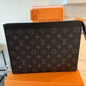 Louis Vuitton Pochette Voyage MM in Monogram Eclipse -